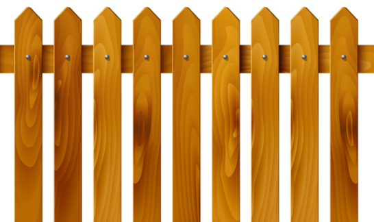 Забор из деревянного штакетника в Истре